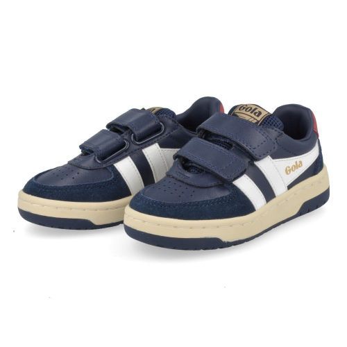 Gola sneakers blauw Jongens ( - blauwe sneaker met velcrosluitingcka336 hawk) - Junior Steps