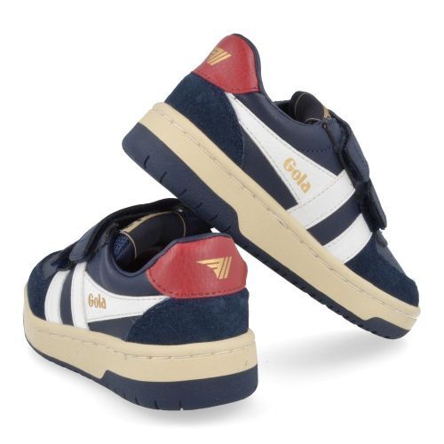 Gola sneakers blauw Jongens ( - blauwe sneaker met velcrosluitingcka336 hawk) - Junior Steps