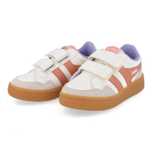 Gola sneakers ecru Meisjes ( - ecru sneaker met velcrosluitingcka530 eagle) - Junior Steps