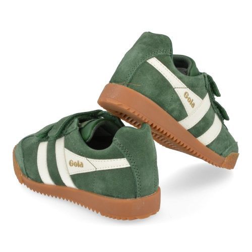 Gola sneakers groen Jongens ( - groene sneaker met velcrosluitingcka192) - Junior Steps