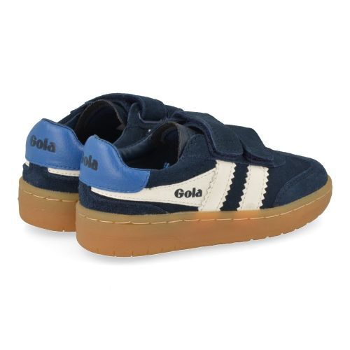 Gola sneakers blauw Jongens (jongenssneaker met velcrosluiting - cka611 viper strap) - Junior Steps