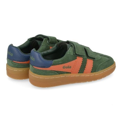 Gola sneakers kaki Jongens (jongenssneaker met velcrosluiting - cka611 viper strap) - Junior Steps