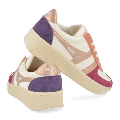 Gola Baskets écru Filles (CLA 207 grandslam quadrant) - Junior Steps