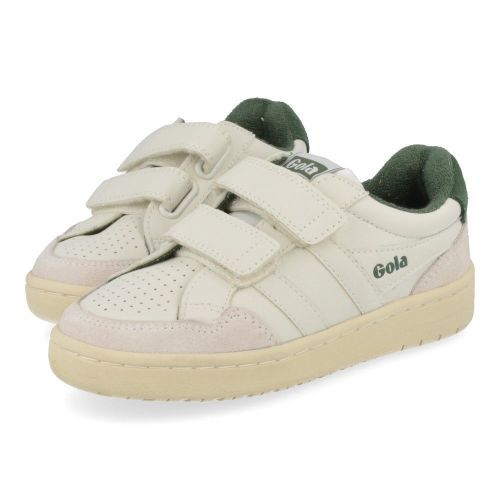 Gola sneakers ecru  ( - off white sneaker met velcrosluitingcka530) - Junior Steps