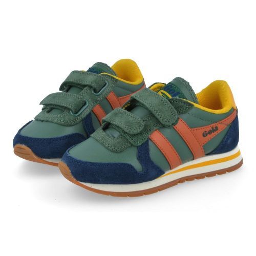 Gola Sneakers Green Boys (CKA 319 Daytona blaze strap) - Junior Steps