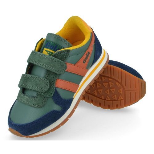 Gola Sneakers Green Boys (CKA 319 Daytona blaze strap) - Junior Steps
