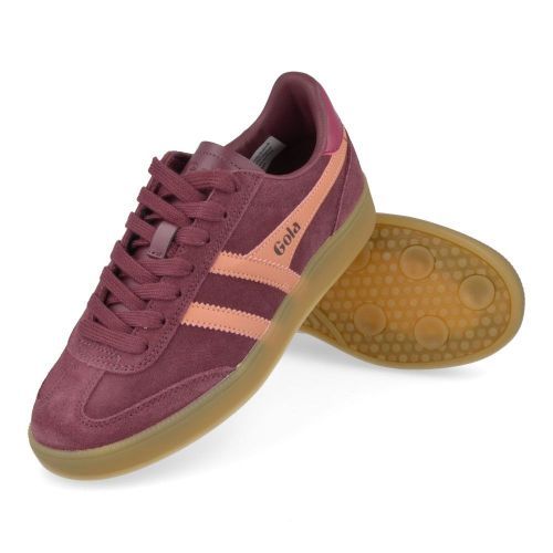 Gola sneakers bordeaux Meisjes (Sneaker bordeaux suéde - CLB 735 viper) - Junior Steps