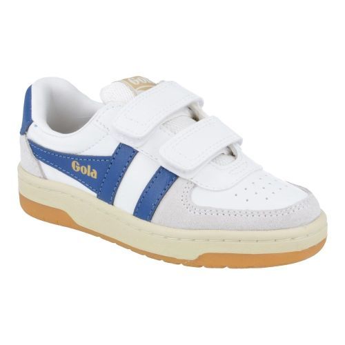 Gola sneakers wit Jongens (Sneaker wit met velcrosluiting - cka 336 hawk) - Junior Steps