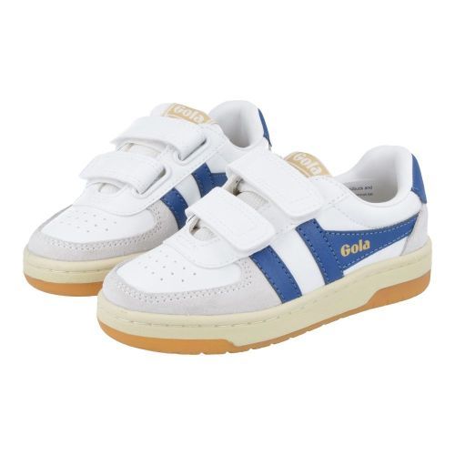 Gola sneakers wit Jongens (Sneaker wit met velcrosluiting - cka 336 hawk) - Junior Steps