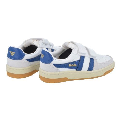 Gola sneakers wit Jongens (Sneaker wit met velcrosluiting - cka 336 hawk) - Junior Steps
