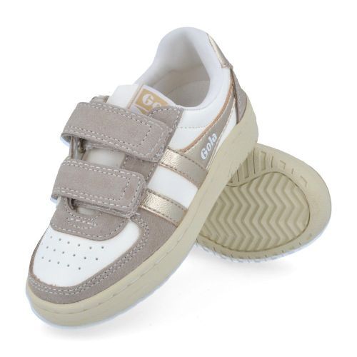 Gola sneakers wit Meisjes (Sneaker wit met velcrosluiting - cka 070 hawk) - Junior Steps