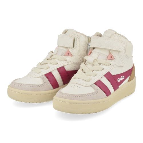 Gola Sneakers wit Mädchen (cka540 talon) - Junior Steps