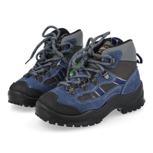 Grisport wandelschoenen blauw  ( - blauwe wandelschoen GRI Torino kid698) - Junior Steps