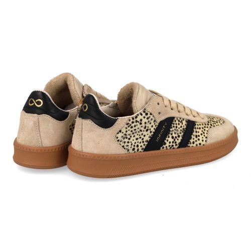 Hip sneakers beige  (beige dalmatiër sneaker - H1090) - Junior Steps