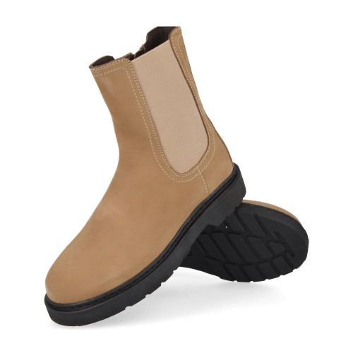 Hip laarzen kort beige Meisjes (Beige korte laars - H1117 combi Beige) - Junior Steps