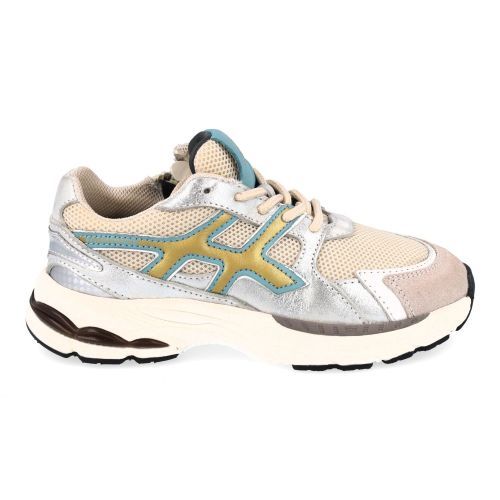 hip sneakers beige