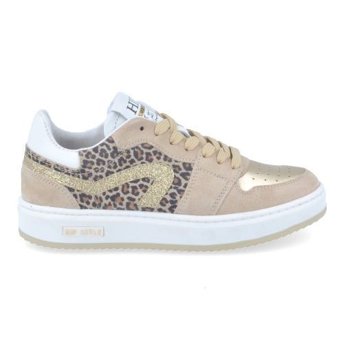 hip sneakers beige