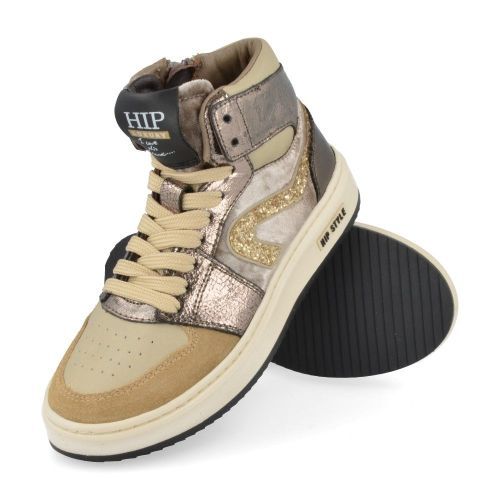 Hip sneakers beige Meisjes (beige sneaker  - H1765/N) - Junior Steps