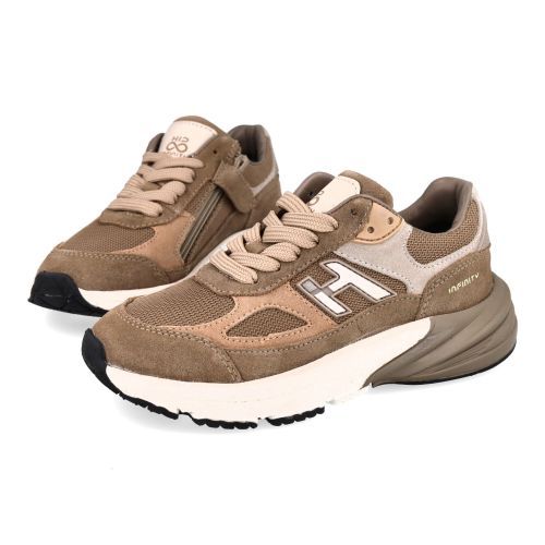 Hip sneakers beige  (Beige sneaker  - H1667) - Junior Steps