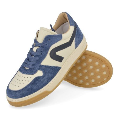 Hip sneakers blauw Jongens ( - blauwe  sneakerH1618/K) - Junior Steps