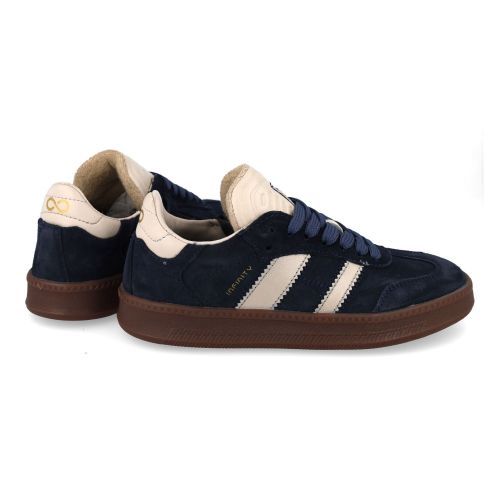 Hip sneakers blauw  (blauwe sneaker - H1090) - Junior Steps