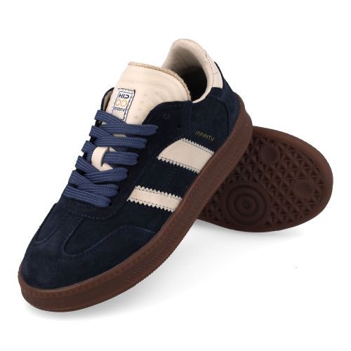 Hip sneakers blauw  (blauwe sneaker - H1090) - Junior Steps