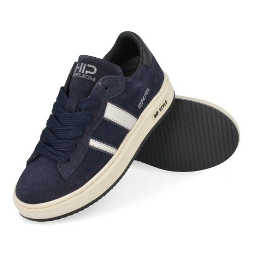 Hip sneakers blauw  (blauwe sneaker - H1102 A) - Junior Steps