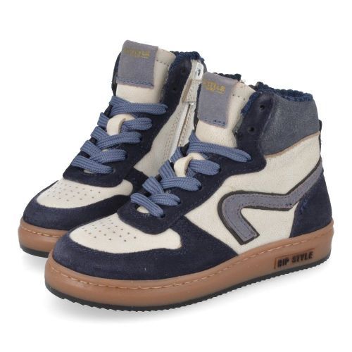 Hip sneakers blauw  (blauwe sneaker - H1803/A) - Junior Steps
