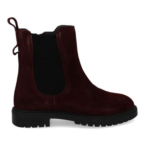 hip laarzen kort bordeaux