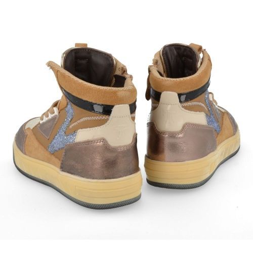 Hip sneakers brons Meisjes ( - bronze sneakerH1734) - Junior Steps
