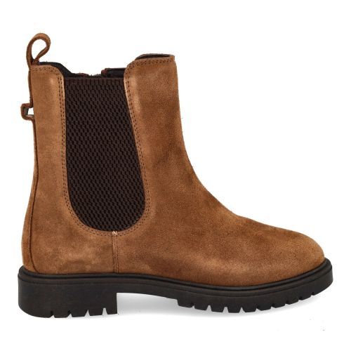 hip laarzen kort cognac