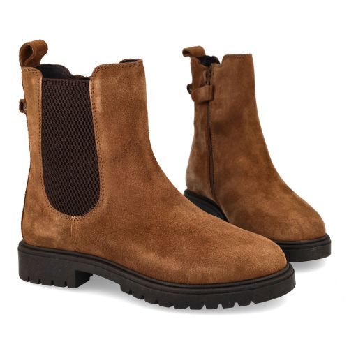Hip laarzen kort cognac Meisjes (cognac korte laars - H1235) - Junior Steps