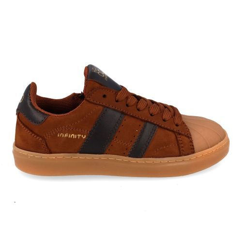 hip sneakers cognac