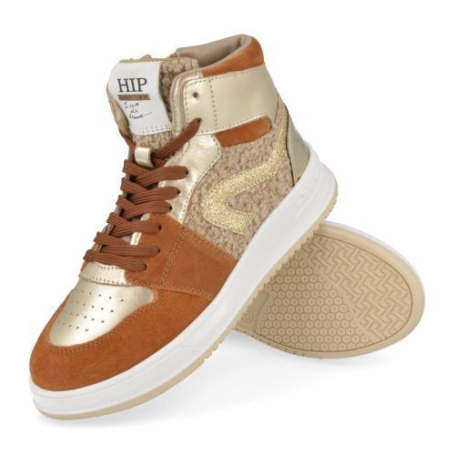 Hip Sneakers cognac Mädchen (H1012) - Junior Steps