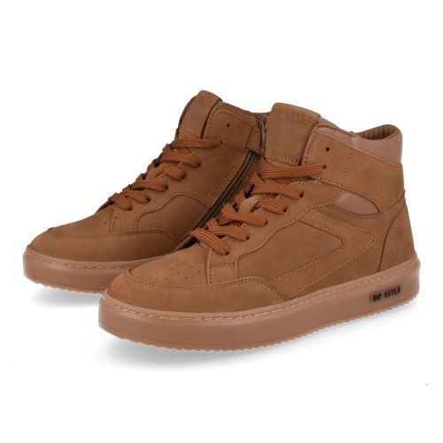 Hip sneakers cognac  ( - cognac sneakerH1200/B) - Junior Steps