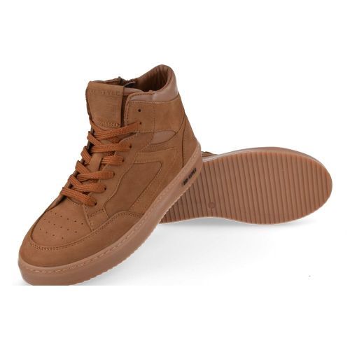 Hip sneakers cognac  ( - cognac sneakerH1200/B) - Junior Steps