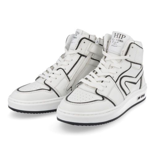 Hip sneakers wit  ( - combi wit sneakerH1865/D) - Junior Steps
