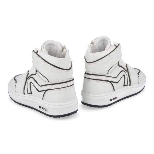 Hip sneakers wit  ( - combi wit sneakerH1865/D) - Junior Steps