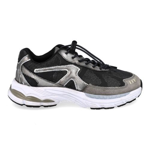 hip sneakers zilver