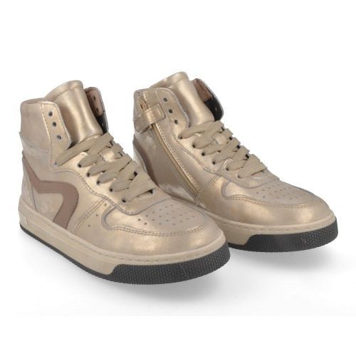 Hip sneakers GOUD Meisjes ( - gouden sneaker H1301) - Junior Steps