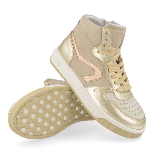 Hip sneakers GOUD Meisjes ( - Gouden sneaker H1301/Y) - Junior Steps