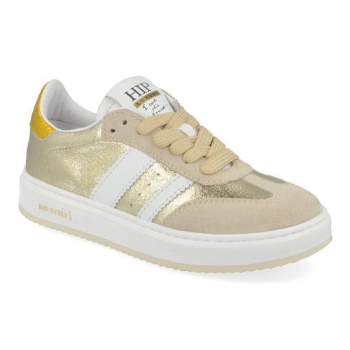 Hip sneakers GOUD Meisjes ( - gouden sneaker H1510) - Junior Steps