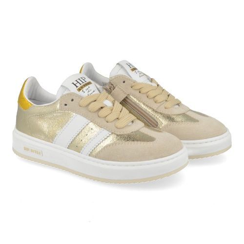 Hip sneakers GOUD Meisjes ( - gouden sneaker H1510) - Junior Steps