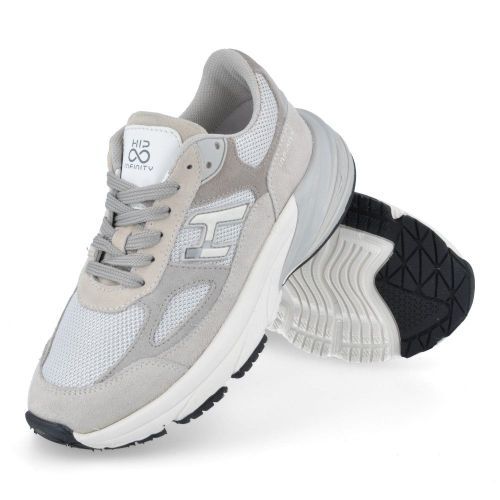 Hip sneakers blauw  (grijze sneaker  - H1667) - Junior Steps