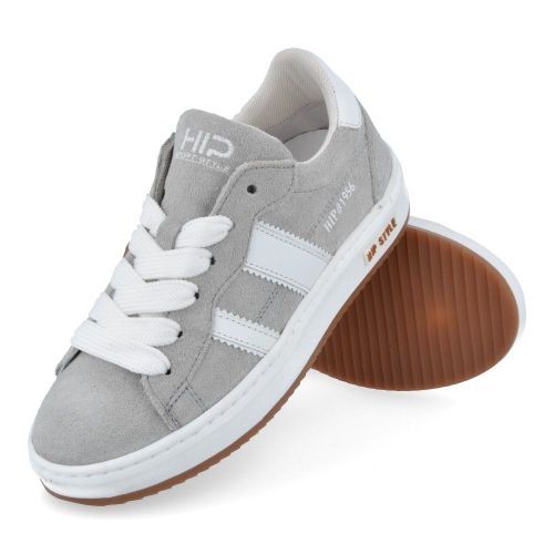 Hip sneakers grijs  (grijze sneaker - H1102) - Junior Steps