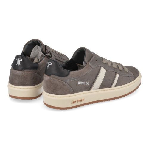 Hip sneakers grijs  (Grijze sneaker - H1102/B) - Junior Steps
