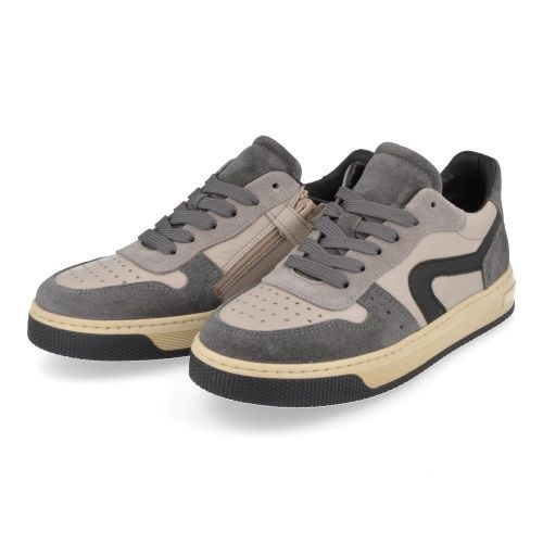 Hip sneakers grijs  ( - grijze sneakerH1618/P) - Junior Steps