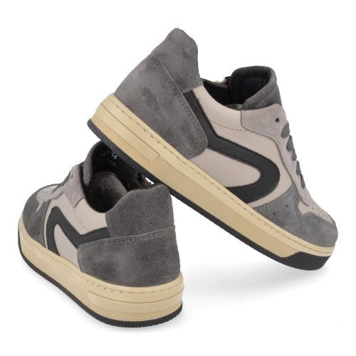 Hip sneakers grijs  ( - grijze sneakerH1618/P) - Junior Steps