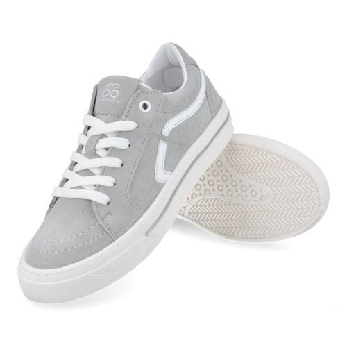 Hip sneakers grijs  (grijze sneaker - H1846) - Junior Steps
