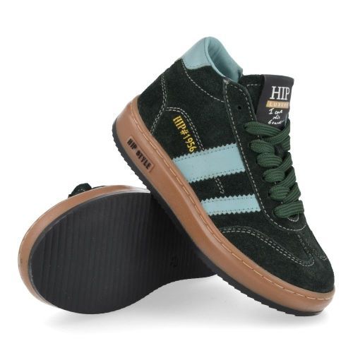 Hip Sneakers Green Boys (H1253) - Junior Steps